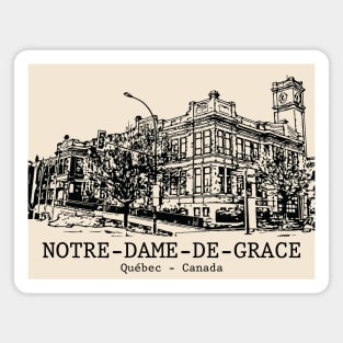 Notre-Dame-de-Grâce - Québec Magnet